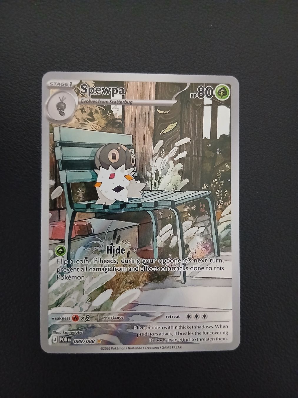 Pokémon Carte collezionabili: Perfect Order Spewpa Pokémon Englisch – Nuovo (secondo la descrizione) da Regensdorf venduto da Baba_Basar