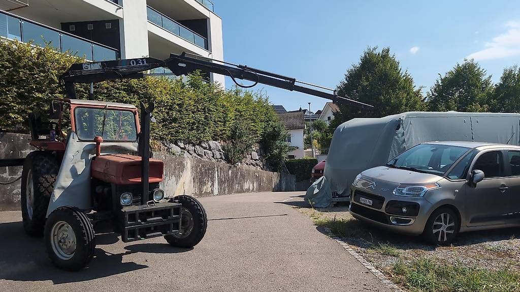 Veicoli commerciali: Massey Ferguson 135 SUP mit Ladekran – Usato da Hombrechtikon venduto da Stella8 8