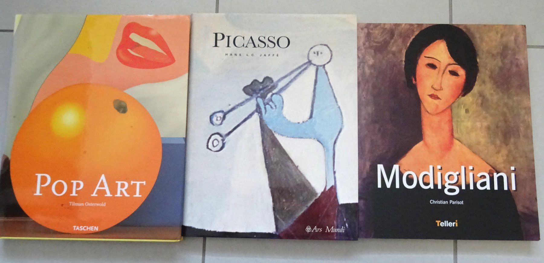 Libri: 3 livres : Pop Art, Picasso, Modigliani – Usato da La Sarraz venduto da classicworldcoins