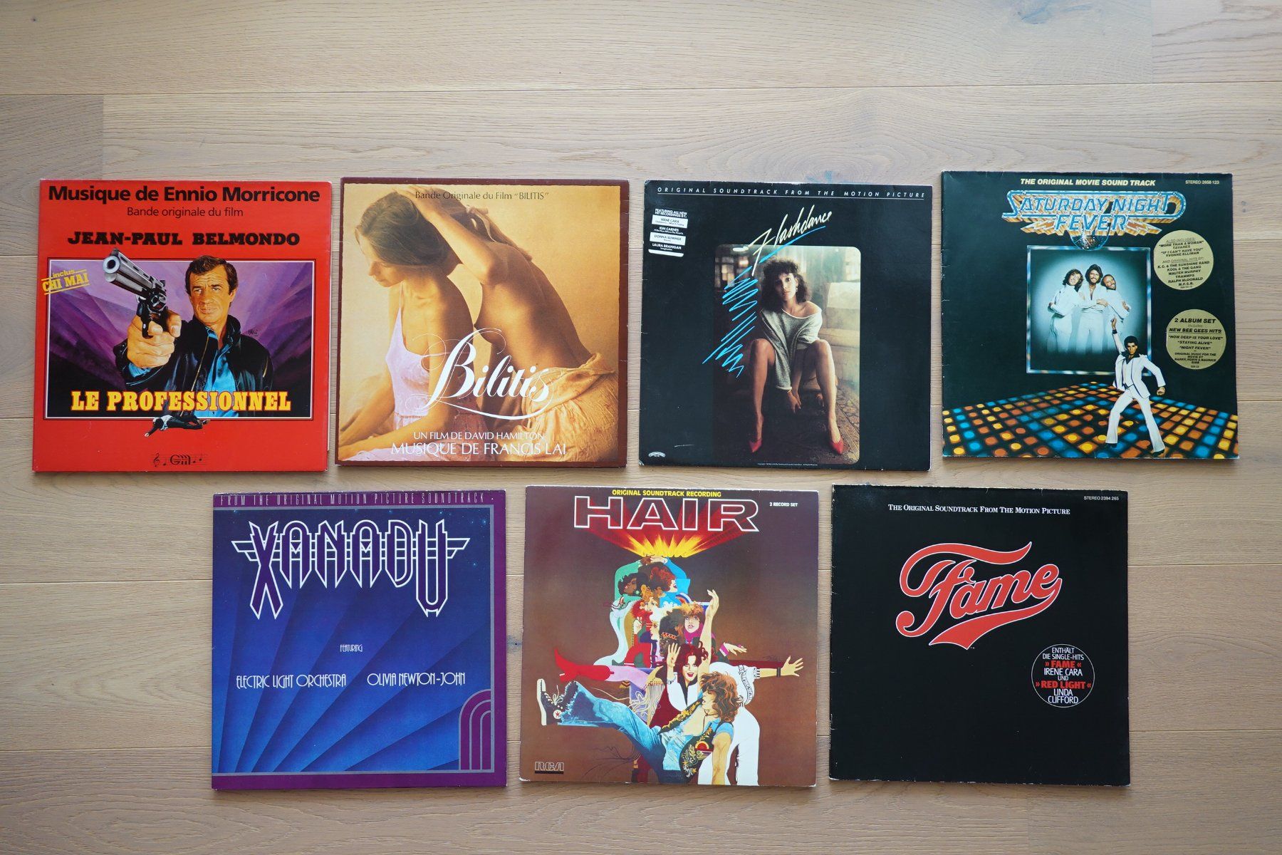 Schallplatten: 7 Langspielplatten mit Filmmusik – Gebraucht aus Einsiedeln von Steipilzli