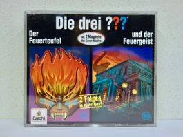 2 CD DIE DREI ??? FRAGEZEICHEN - FEUERTEUFEL - FEUERGEIST
