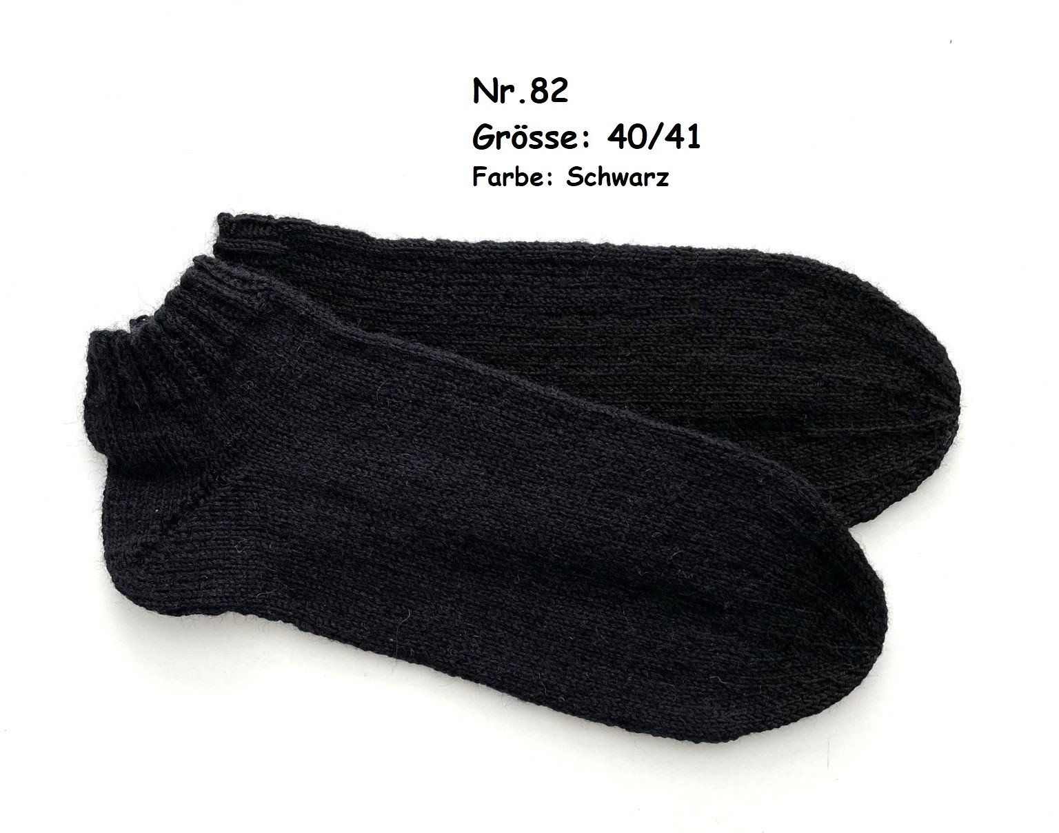 Calze: Sneaker - Socken handgestrickt  Gr.40/41  Nr.82 – Nuovo e nell'imballaggio originale da  venduto da