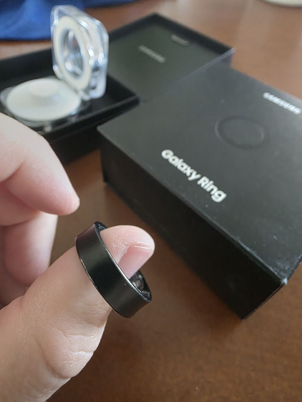Anelli: Bague connectée Samsung Galaxy Ring taille 11 – Usato da Chénens venduto da HistoricCan0