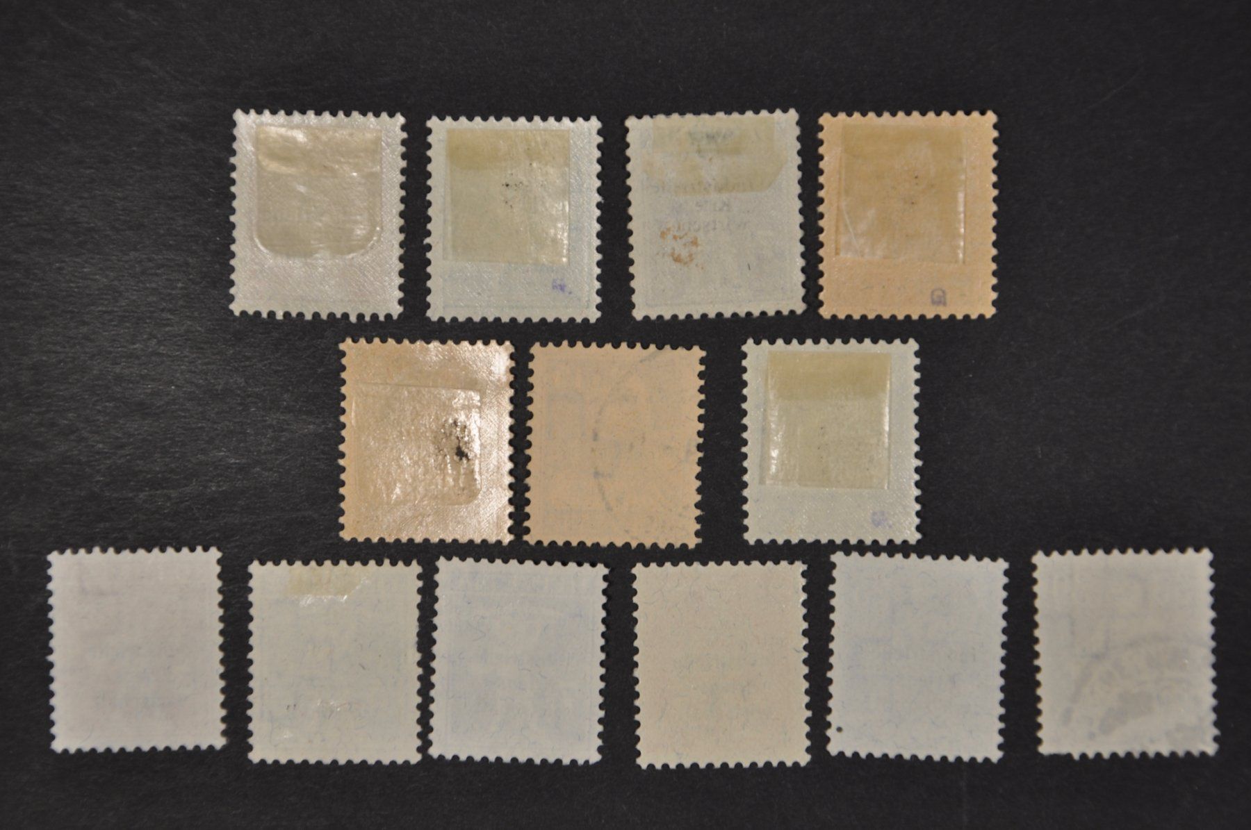 Alle Briefmarken: Dienstmarken Industrielle Kriegswirtschaft 13 Werte – Gebraucht aus Wolfhalden von Zinauktion 1
