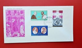 BURUNDI VATIKAN CANONISATION 22 MARTYRS AFRICAINS FDC 1964