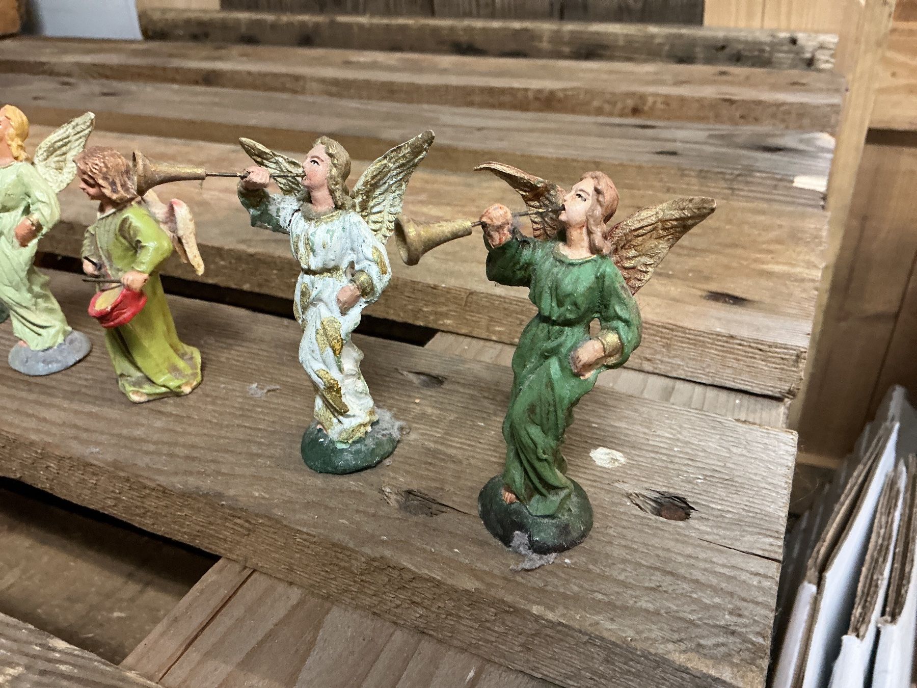 Statuette: 8 musizierende Engel – Usato da Bern venduto da vielerart 1