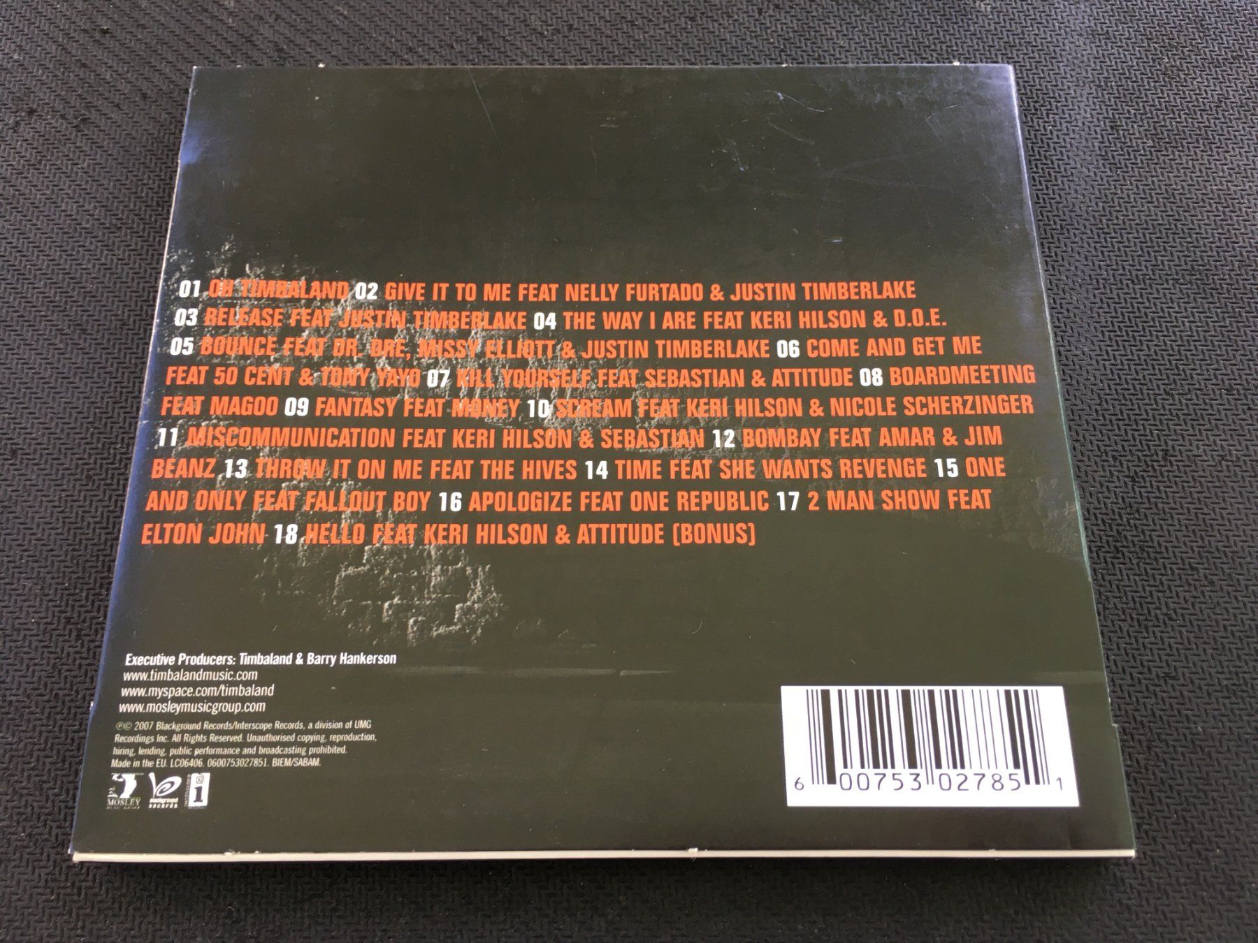 CD: Timbaland - Timbaland Presents Shock Value -CD- – Usato da St.Gallen venduto da MedienJoe 2