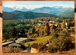 Flims - Blick von Fidaz - Waldhaus 1967