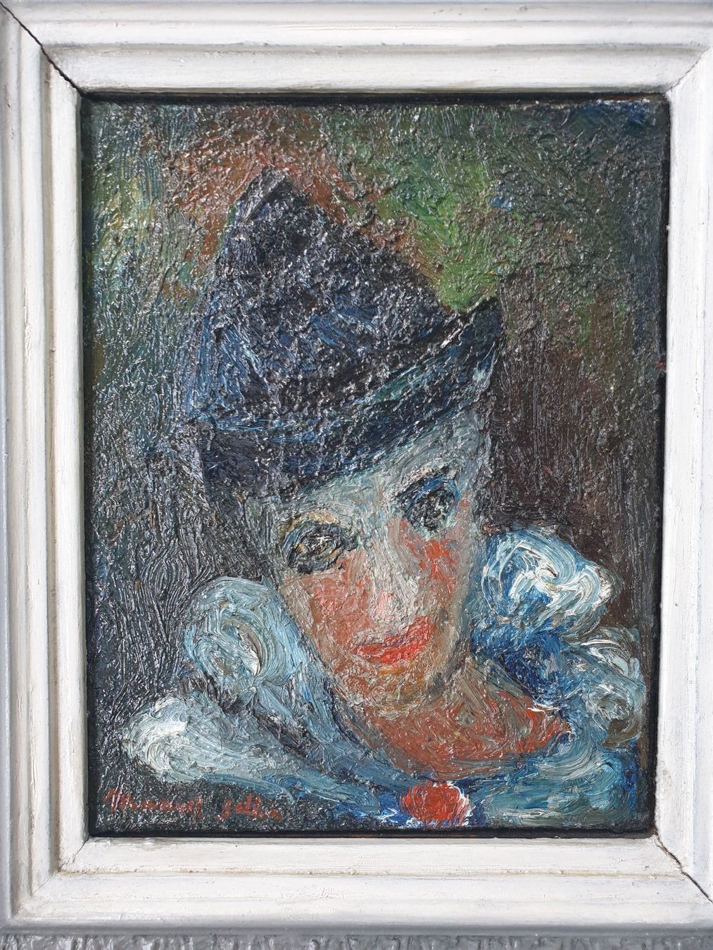 Dipinti: Gemälde Harlekin portrait – Usato da Zürich venduto da B-Rock 2