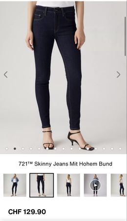 LEVI’S 721 Skinny Jeans