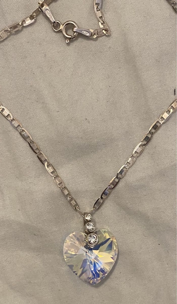 Ketten: Damen Kette mit Anhänger Silber 925 – Gebraucht aus Pfungen von Sheki56