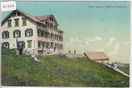 Hoher Kasten - Gasthaus - Litho