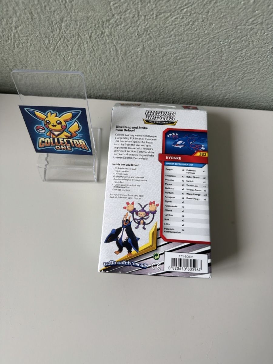 Pokémon Carte collezionabili: Pokemon Cosmic Eclipse Deck Neu OVP Kyogre Fanliebling – Nuovo e nell'imballaggio originale da Lommiswil venduto da CollectorOne 1