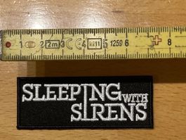 Sleeping With Sirens Patch Sticker Aufnāher Metal Rock Band