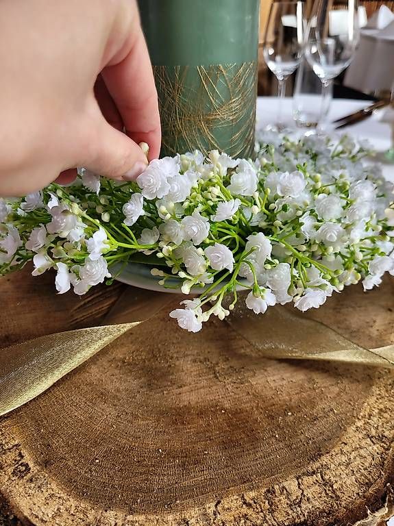 Tutte le decorazioni: Blumenkranz 8x weiss – Usato da Kyburg-Buchegg venduto da jacla1320 1