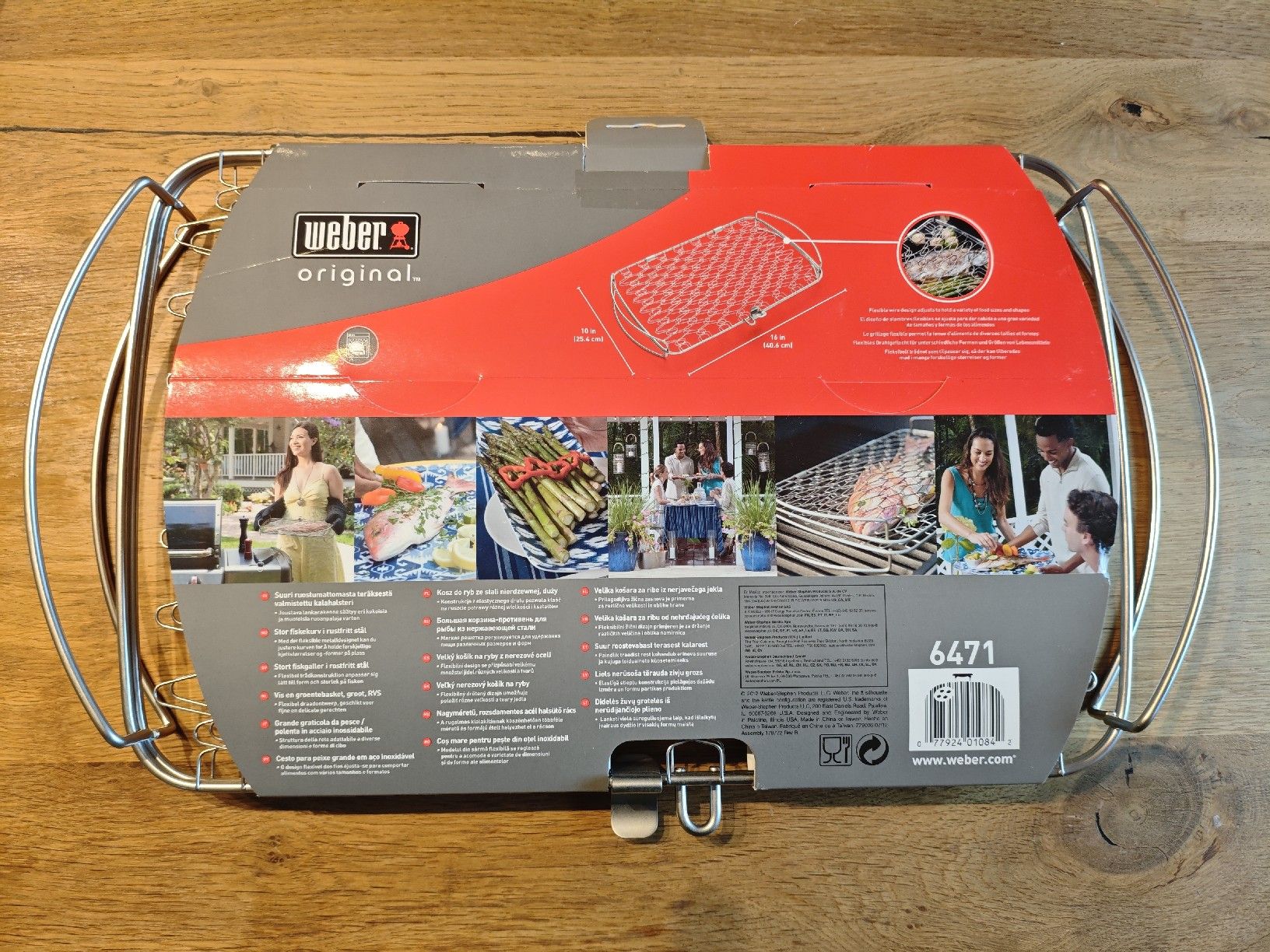 Set di posate: Fisch Korb / Gitter für Grill NEU – Nuovo e nell'imballaggio originale da Oberhasli venduto da WvlFiL4 1