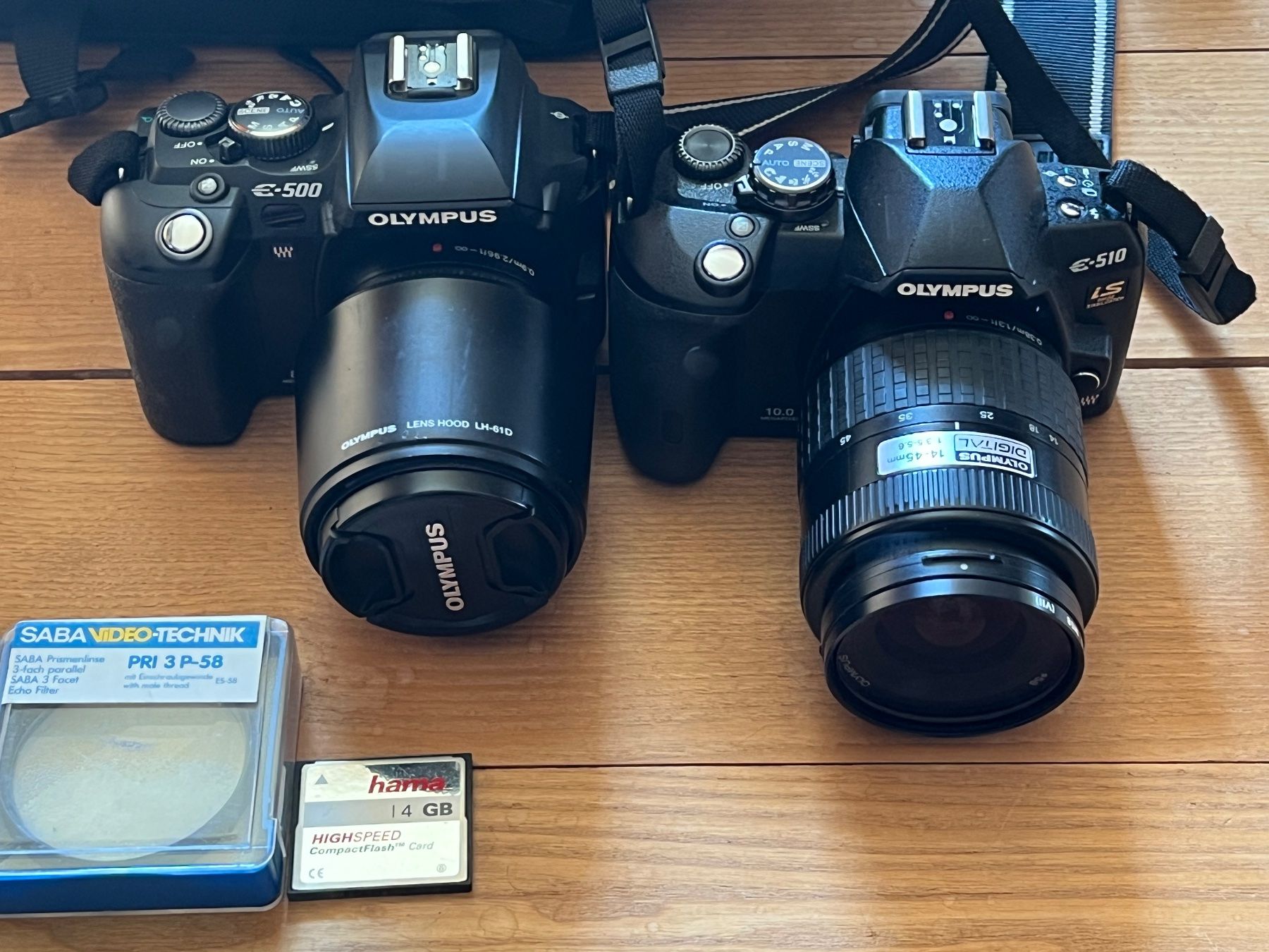 Olympus Fotocamera: Olympus E-510 und E-500 Set mit 2 digital Reflex – Difettoso da Zürich venduto da Gianni 1
