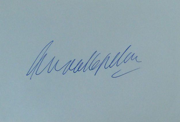 Autogramme: Arnold & Anne Kopelson - Produzenten - 2 Autogramme – Gebraucht aus Dietikon von cyranos1 1