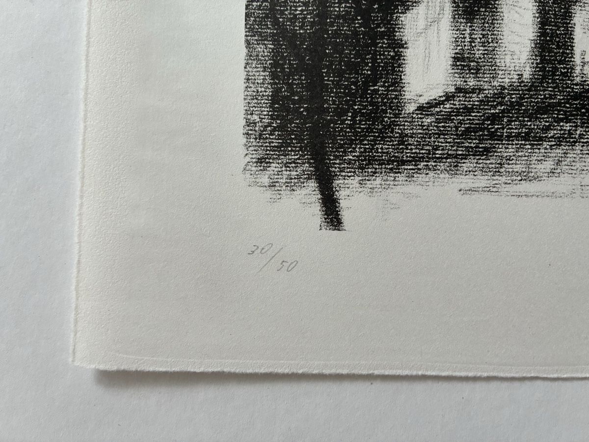 Arts picturaux & lithographies: Hans Wullschleger, limitierte Lithographie – D'occasion à Zürich par 718zzQk99 2