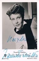 Jeanette Schultze 1931-72 Autogramm Vintage Foto 9x14cm