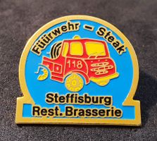 W321 - Pin Feuerwehr Füürwehr Steak Steffisburg Brasserie