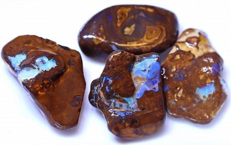 Pietre preziose: Yowah Opal Roh  4 Stück 279.50Cts. – Usato da Bern venduto da Grindelwaldaus