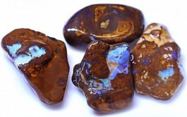 Yowah Opal Roh  4 Stück 279.50Cts.
