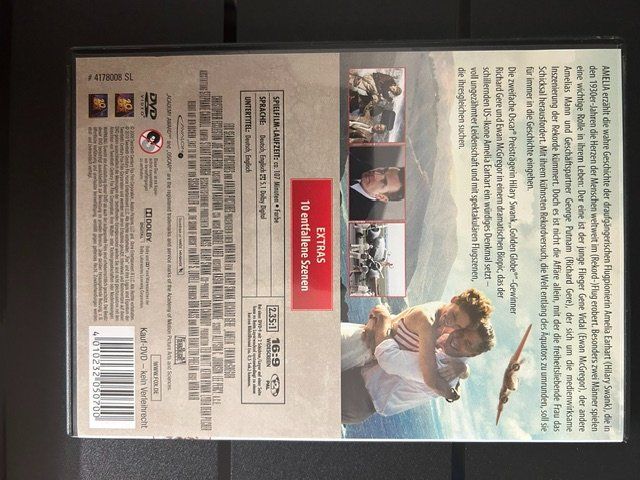 Tutti i DVDs: Amelia, DVD – Usato da Flumenthal venduto da Uranus26 1