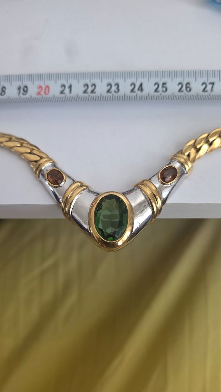 Swarovski Catenine: Vintage Swarovski Kette – Usato da Wittenbach venduto da rose_rosi 5