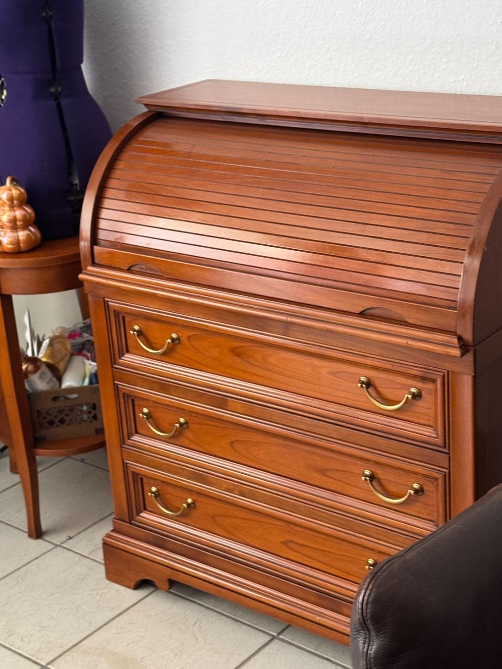 Schreibtische: Sekretär Biedermeier Selva Kirschbaum Stilmöbel + Versand – Gebraucht aus Gemünden von GEUENWALD 2