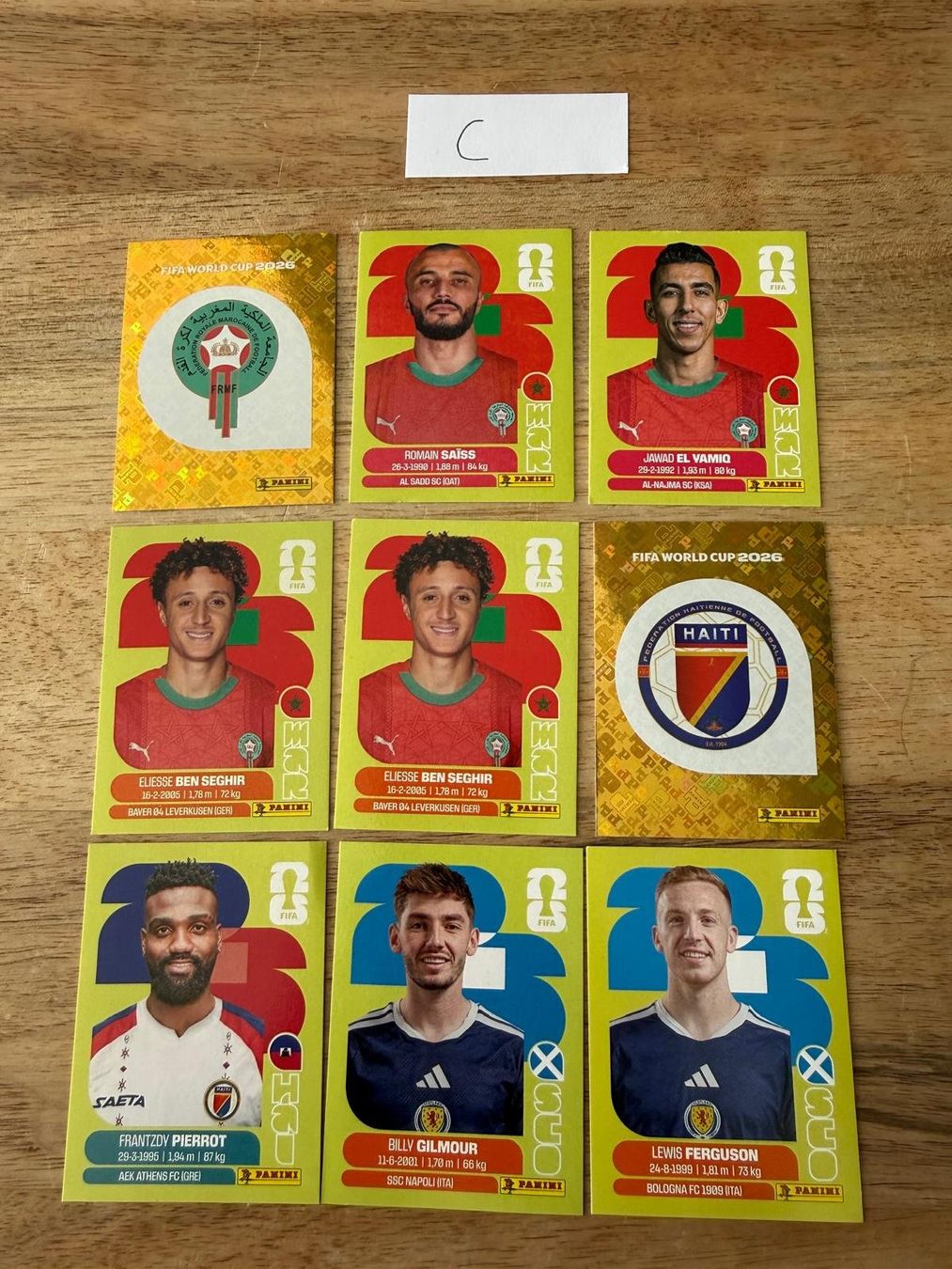 Panini Carte collezionabili: Panini 2026 Gruppen A-E – Nuovo (secondo la descrizione) da Känerkinden venduto da Mailtotini 4