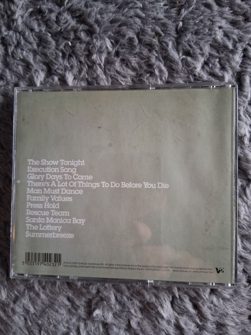 CD: JOHNOSSI     CD – Usato da Wetzikon ZH venduto da Ramones01 1