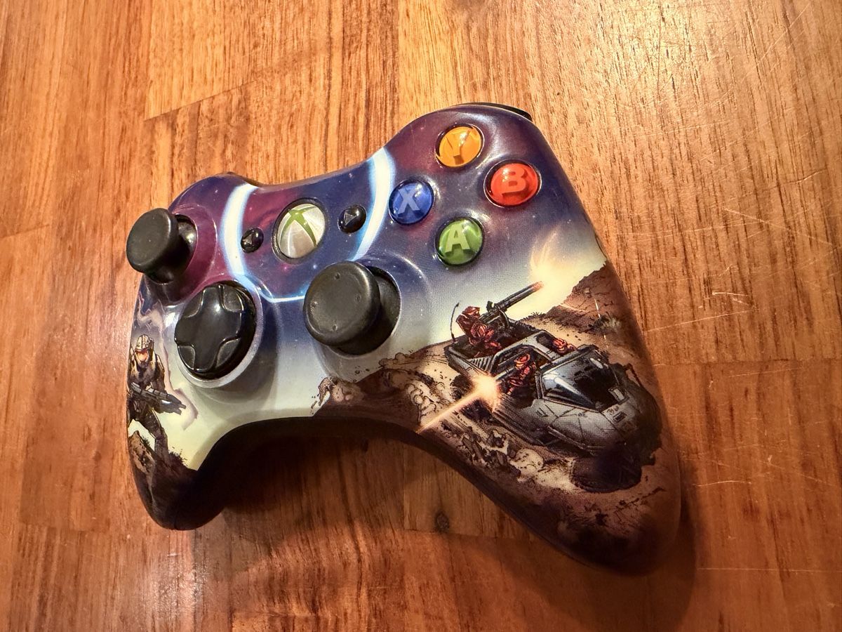 Controller: Xbox 360 Halo Limited Edition Controller Original Microsoft – Usato da Malters venduto da Sephiroth2th 3