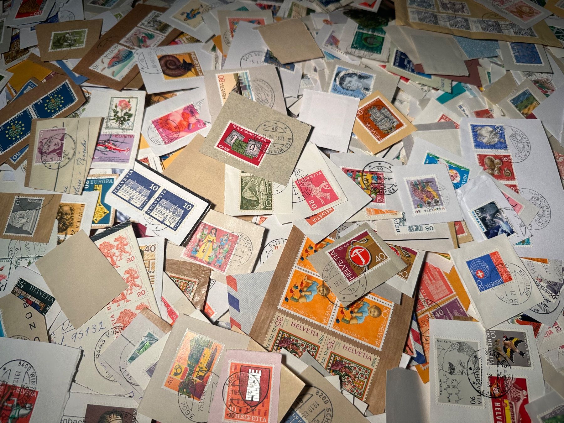 Tutti i francobolli: Briefmarken zum Ablösen Schweiz – Usato da Stettfurt venduto da 2442 2