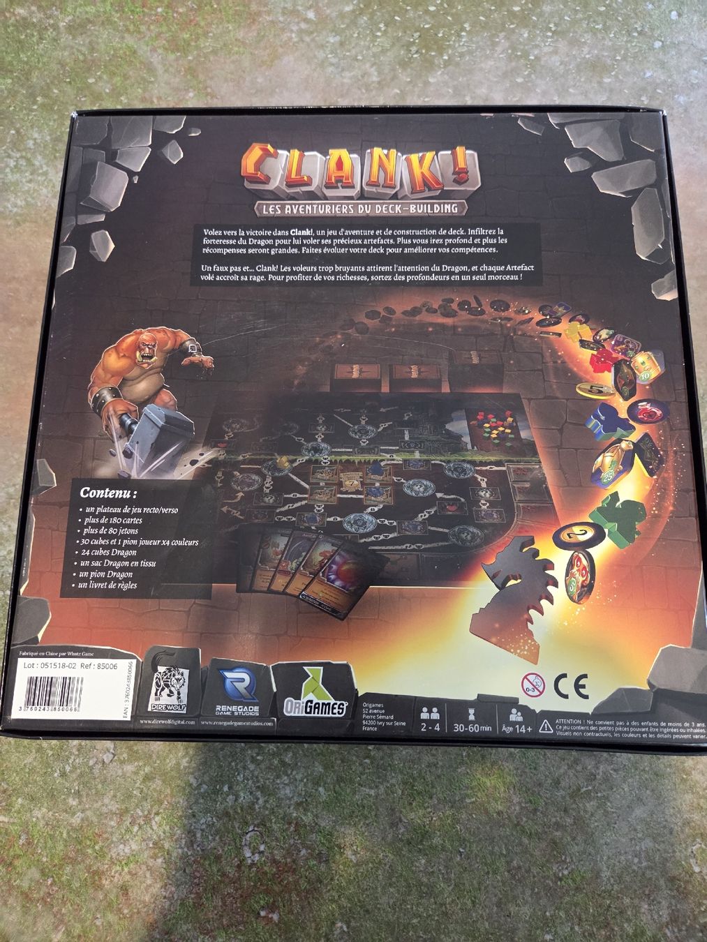 Giochi: Clank! - Une aventure de deck-building - VF - Complet – Usato da La Tour-de-Peilz venduto da minijim 1