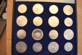 Canada Silbermünzen Olypiade 1973-1976