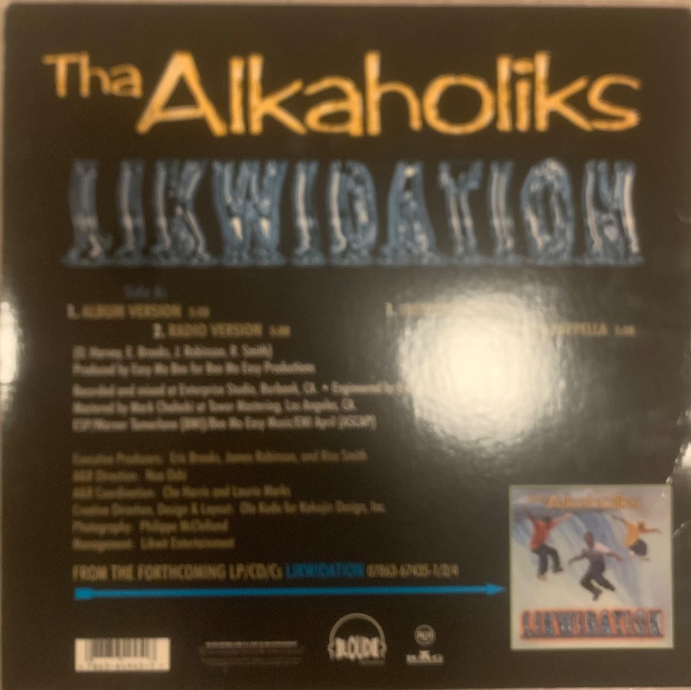 Dischi in vinile: THE ALKAHOLIKS - Likwidation Maxi Lp 1997 – Usato da Mühlethal venduto da superfast78 1