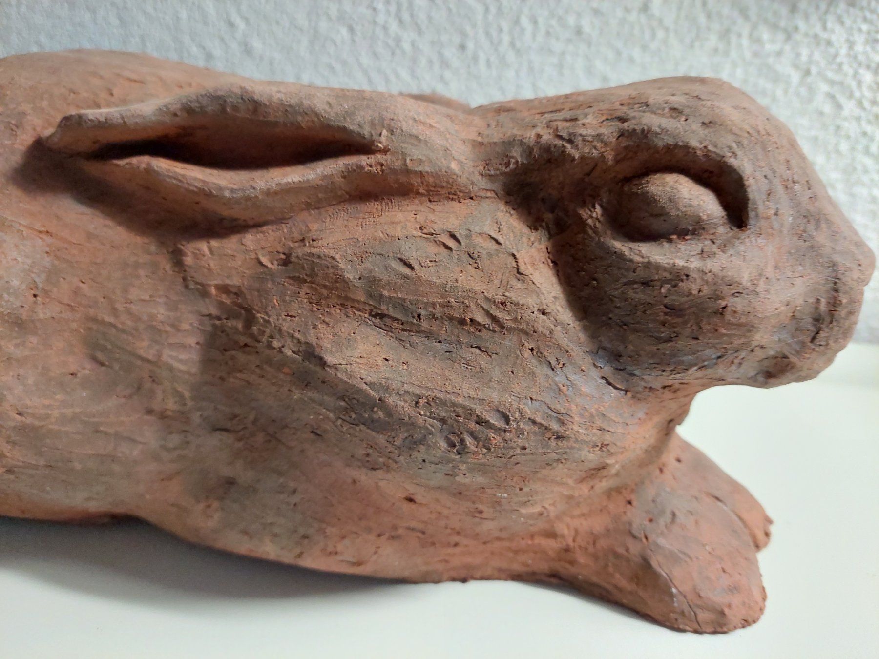 Sculture & Statue: Hase - gebrannter Ton – Nuovo (secondo la descrizione) da Wil SG venduto da ram_c5j2 4