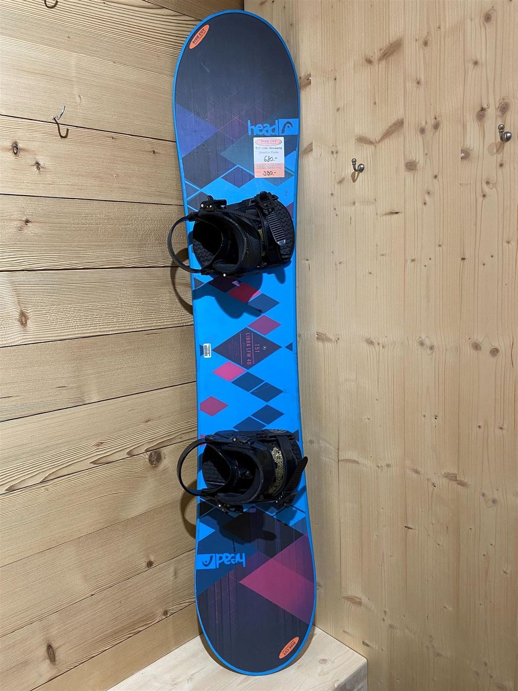Board: HEAD Snowboard Libra LFW 4D, Länge 151cm – Usato da Schwarzsee venduto da Sidecut