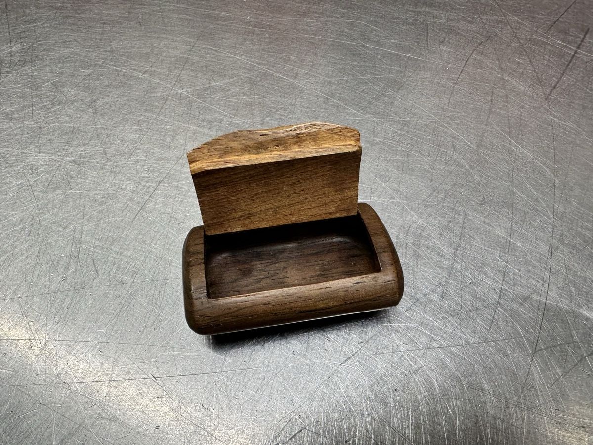 Tabacchi: Schnupftabakdose Holz Antik – Usato da Schwende venduto da weesli 3