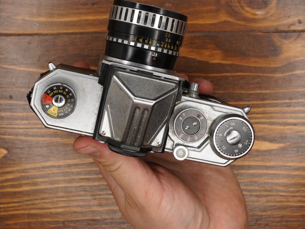 Edixa Fotocamera: Edixa-Flex, Auto Cassaron 50mm f2.8 mit case – Difettoso da Bern venduto da FotoStrobo.ch_Outlet 7