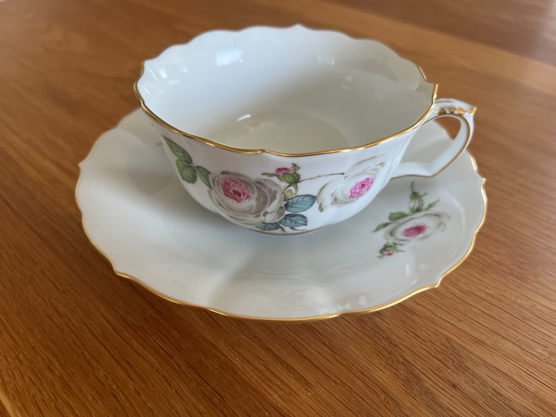 Tazze: Meissen Tasse mit Unterteller – Nuovo (secondo la descrizione) da Schwerzenbach venduto da b00nb00n