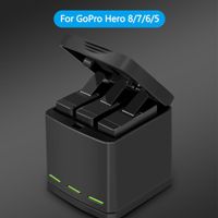 🟢 3x Batterie und Ladegerät für GoPro Hero 5/6/7/8
