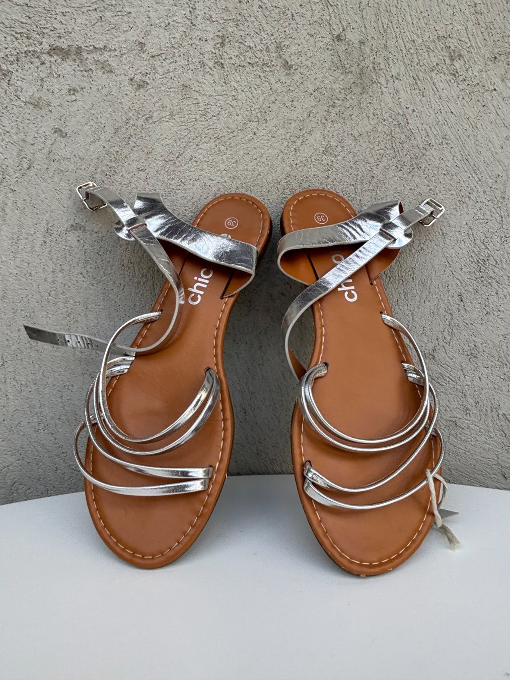 Scarpe da donna: Sandalen Melody Silber Grösse 39 – Usato da St. Niklaus VS venduto da np8_lsg2 1