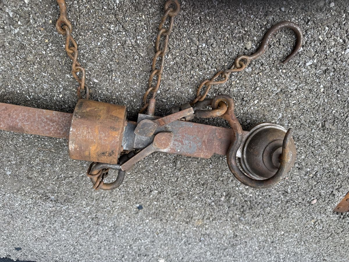 Bilance e pesi: Balance ancienne, 60 kg max. - Objet de déco – Usato da attalens venduto da La.trouvaille 3