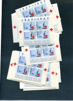 1963 Rotkreuz Block mit ET-O, 36 Stück