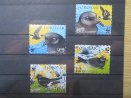 Vögel Faröer Mi 530-33**
