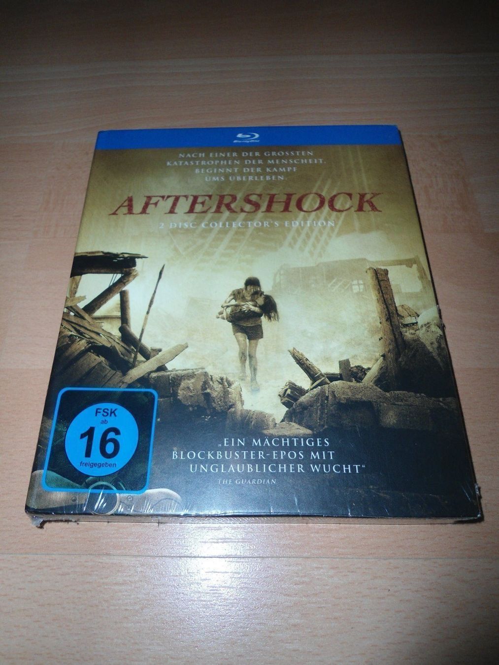 Tutti i DVDs: Aftershock - Blu-ray-Collector's Edition - UNCUT – Nuovo e nell'imballaggio originale da Basel venduto da havsok