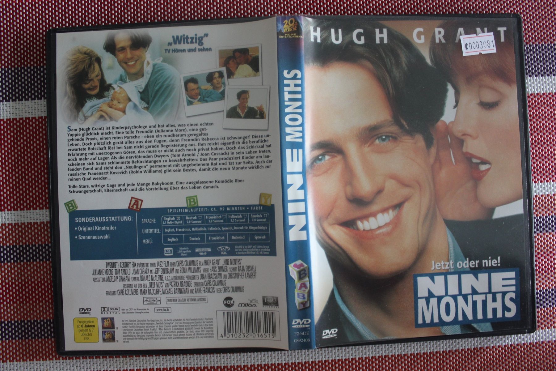 Tutti i DVDs: Nine Months von Chris Columbus | DVD | – Usato da Geroldswil venduto da schlumpf1969