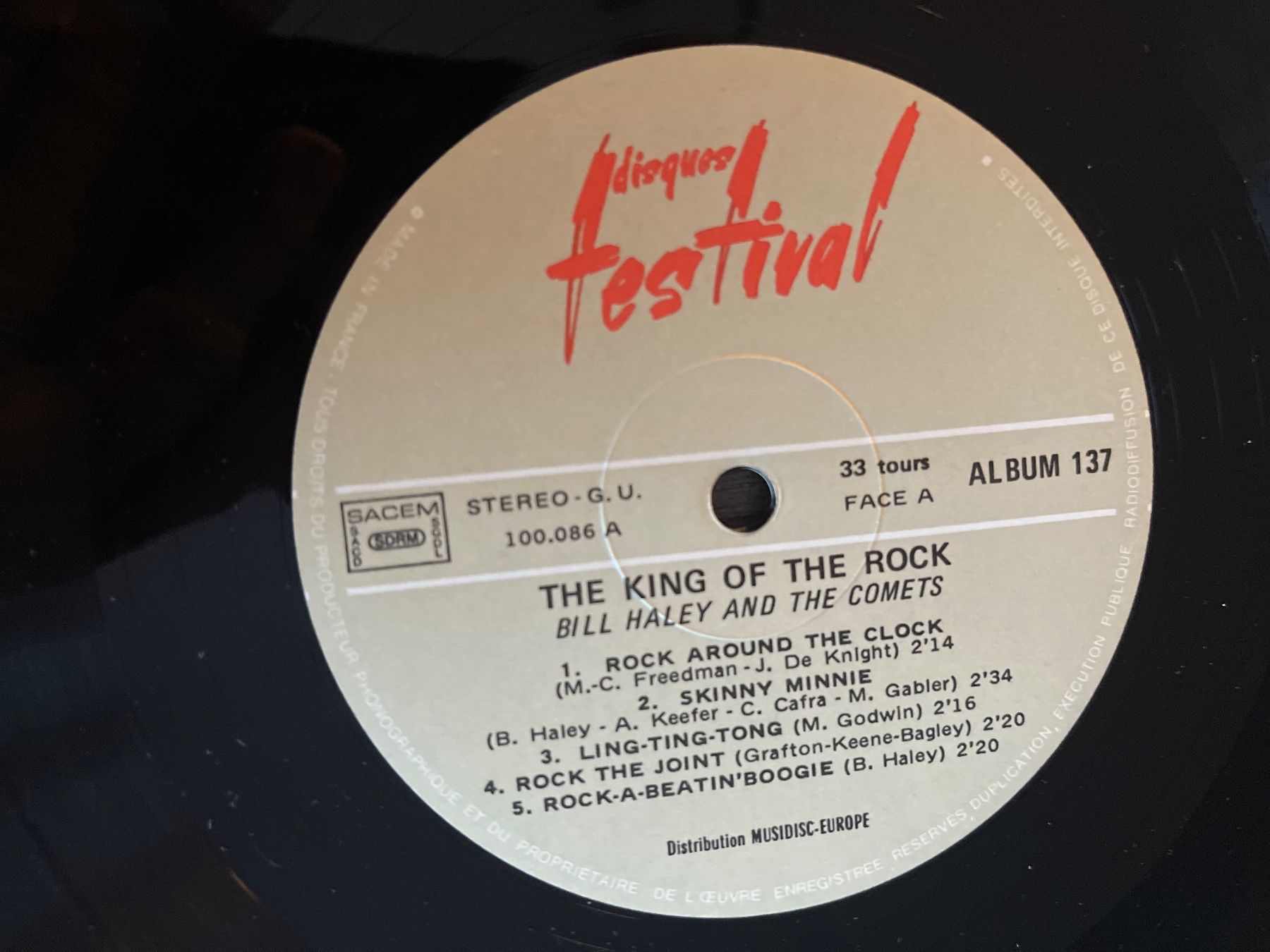 Dischi in vinile: A417/Bill Haley & The Comets – Usato da Frutigen venduto da Philippe_jsp 2